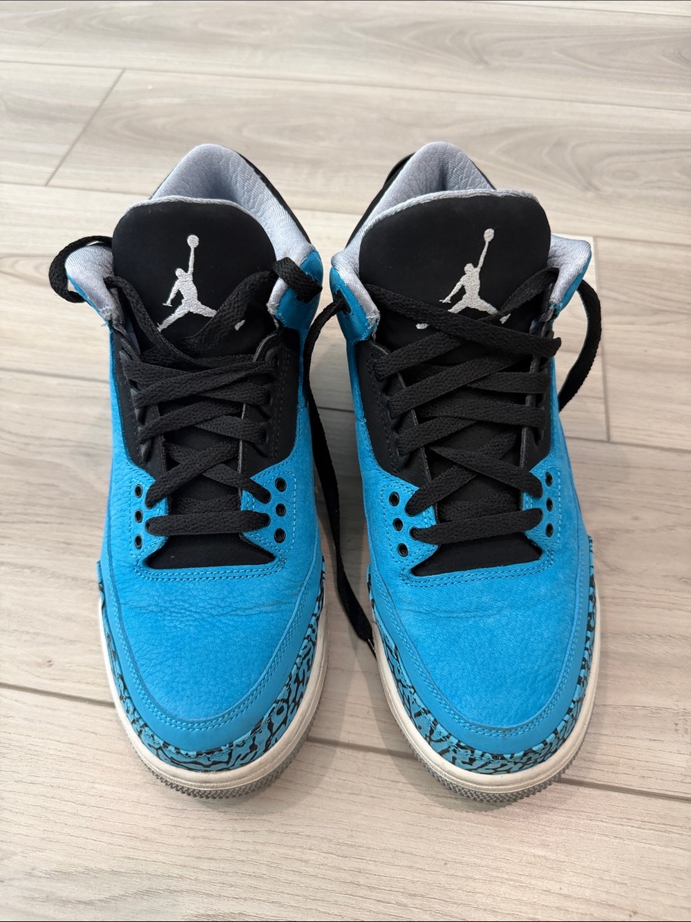 Jordan 3 Men’s Sneakers — Blue/Black